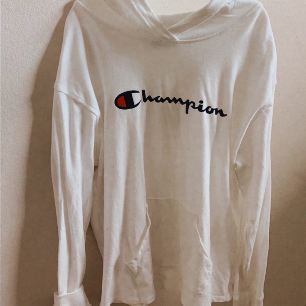 Women’s Thin White Champion Hoodie